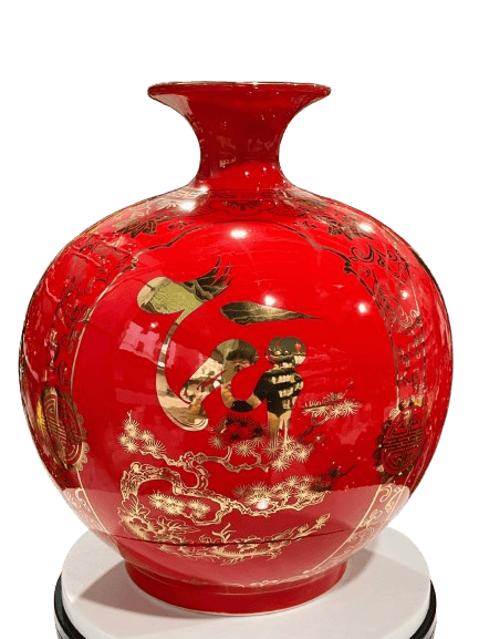 Tu canh Tai Loc Phuc Duc. men do bong Quang Hau Ceramic removebg preview